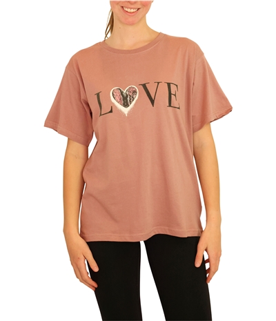 Elevenparis Womens Love Graphic T-Shirt