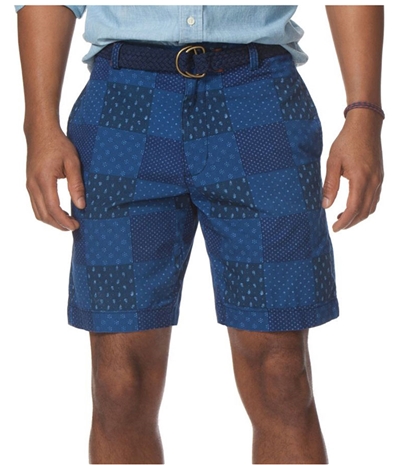 Chaps Mens Patchwork Casual Walking Shorts