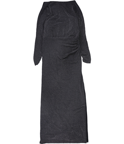 Ralph Lauren Womens Metallic Slit Dress