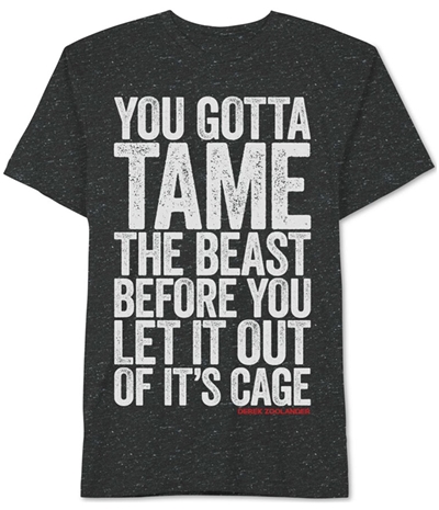Zoolander Mens Tame The Beast Graphic T-Shirt