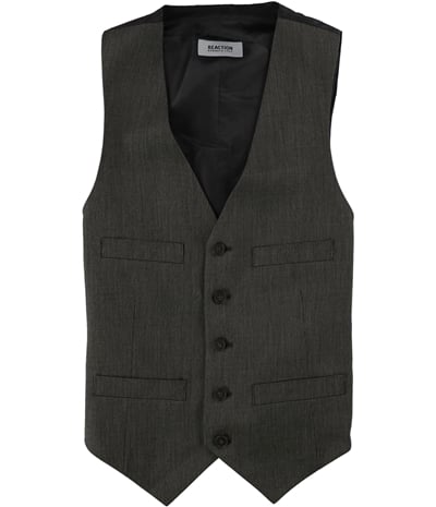 Kenneth Cole Mens Sleek Five Button Vest