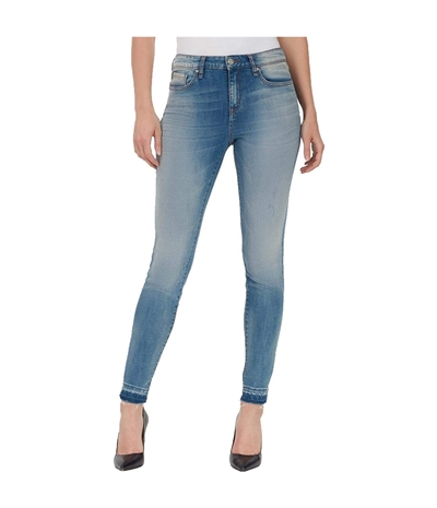 William Rast Womens Mid-Rise Skinny Fit Jeans