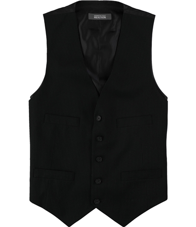Kenneth Cole Mens Pinstripe Five Button Vest, TW3