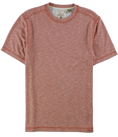 Tasso Elba Mens Space Dye Crew Neck Basic T-Shirt