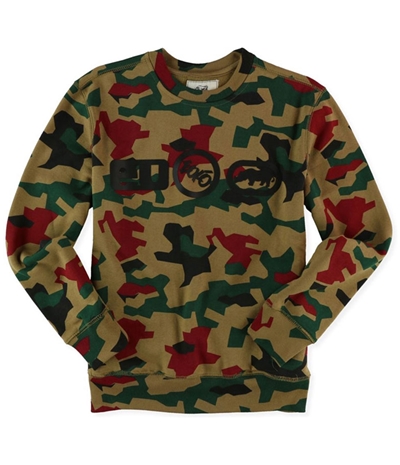 Ecko Unltd. Mens Camo Logos Sweatshirt