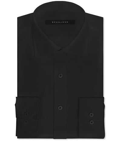 Sean John Mens Tailored Fit Button Up Dress Shirt, TW3