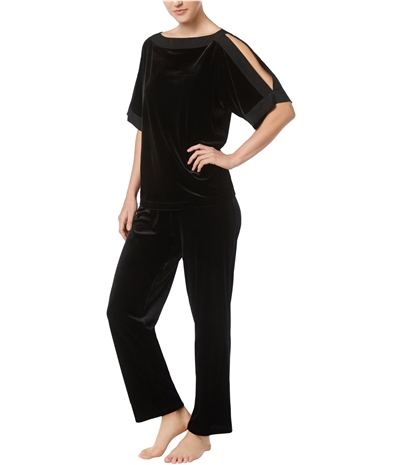 Thalia Sodi Womens Cold-Shoulder Pajama Sleep T-Shirt