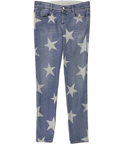 Stella Mccartney Womens Star Fitted Jeans