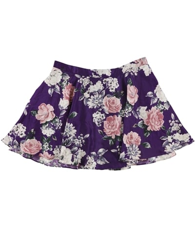 City Studio Womens Floral A-Line Skirt, TW1