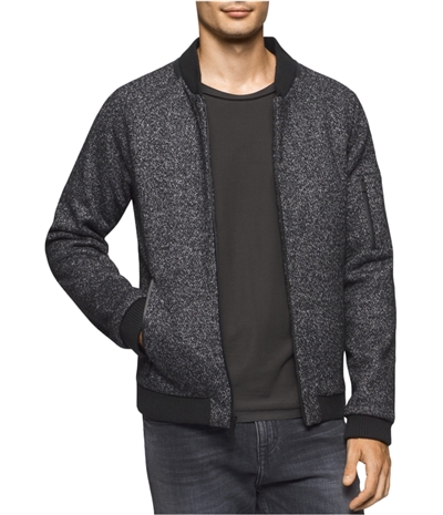 Calvin Klein Mens Multi-Tone Bomber Jacket