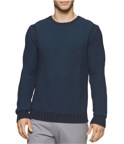 Calvin Klein Mens Textured Knit Sweater, TW1