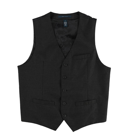 Perry Ellis Mens Slim Fit Neat Five Button Vest