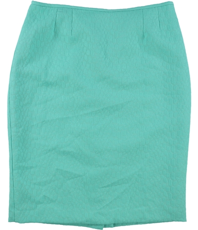Le Suit Womens Jacquard A-Line Skirt
