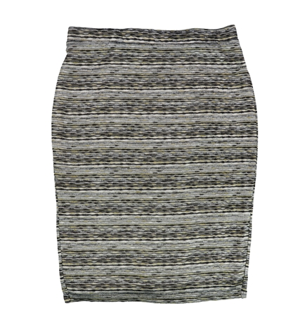 Bar Iii Womens Textured Wave Pencil Skirt