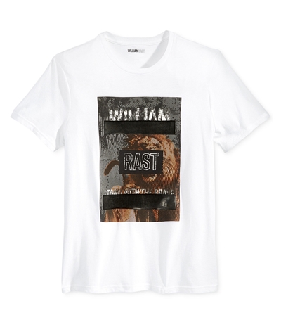 William Rast Mens Jungle King Graphic T-Shirt
