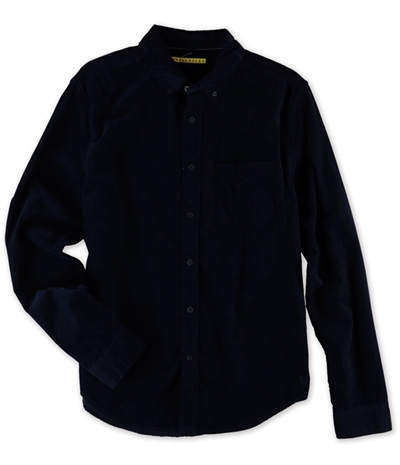 Aeropostale Mens Corduroy Button Up Shirt