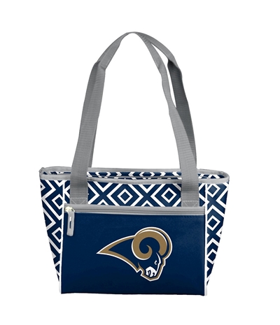 Logo Brands Unisex Rams 16 Can Insulated Cooler Backpack Tote