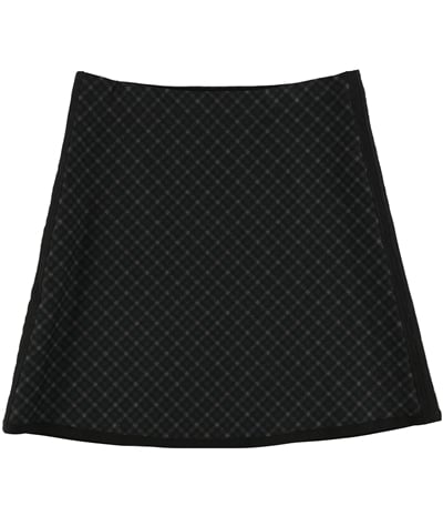 Max Studio London Womens Plaid A-Line Skirt