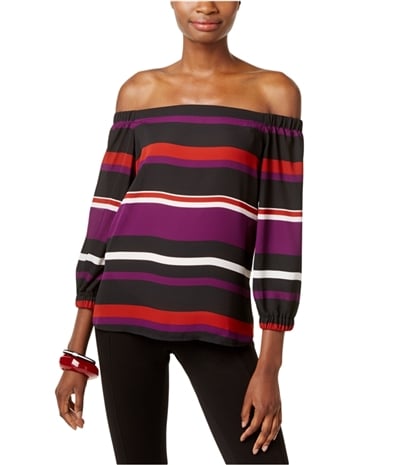 I-N-C Womens Striped Pullover Blouse, TW4