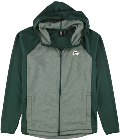 Nfl Womens Green Bay Packers 2-Tone Hoodie Sweatshirt