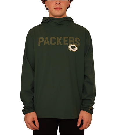 Msx Mens Green Bay Packers Hooded Graphic T-Shirt