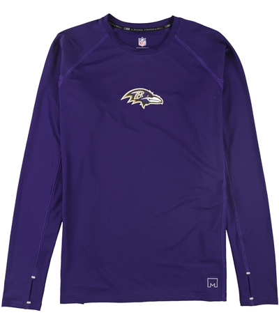 G-Iii Sports Mens Baltimore Ravens Perforated Graphic T-Shirt