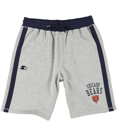 Starter Mens Chicago Bears Athletic Sweat Shorts, TW1
