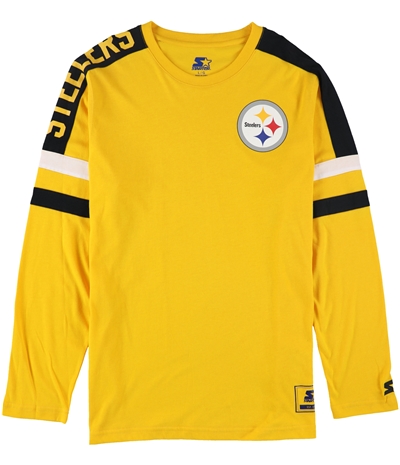 Starter Mens Pittsburgh Steelers Graphic T-Shirt, TW3