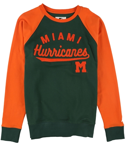 Starter Mens Miami Hurricanes Sweatshirt