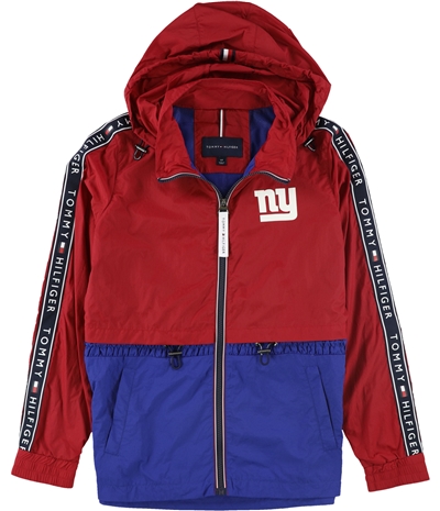 Tommy Hilfiger Womens Ny Giants Windbreaker Jacket