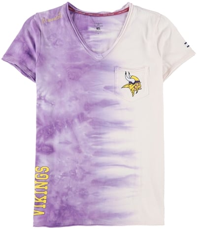 Tommy Hilfiger Womens Minnesota Vikings Graphic T-Shirt, TW1