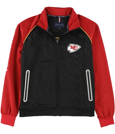 Tommy Hilfiger Mens Kansas City Chiefs Track Jacket Sweatshirt