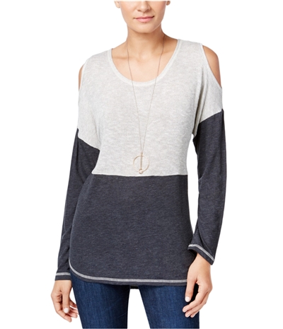 I-N-C Womens Colorblocked Knit Sweater, TW1