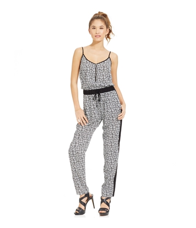 Material Girl Womens Tiki Time Jumpsuit