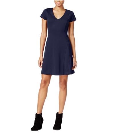 Maison Jules Womens Fit & Flare A-Line Dress, TW3