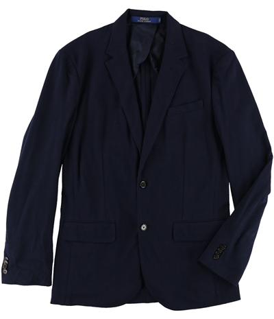 Ralph Lauren Mens Cotton Two Button Blazer Jacket, TW2