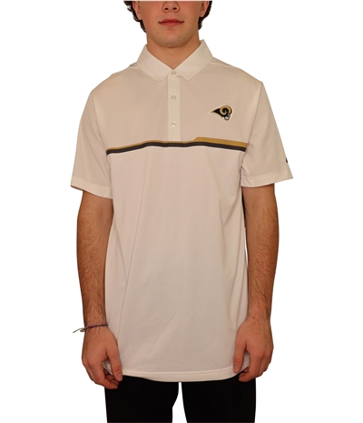 Nike Mens Rams Logo Rugby Polo Shirt