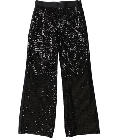 French Connection Womens Sequin Casual Trouser Pants