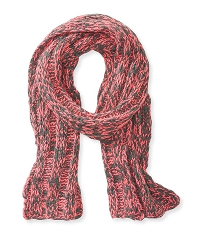 Aeropostale Womens Two Tone Cable Knit Wrap