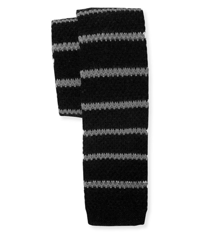 Aeropostale Mens Striped Knit Self-Tied Necktie