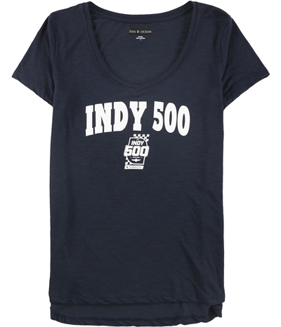 5Th & Ocean Womens Indy 500 May 24, 2020 Graphic T-Shirt, TW2