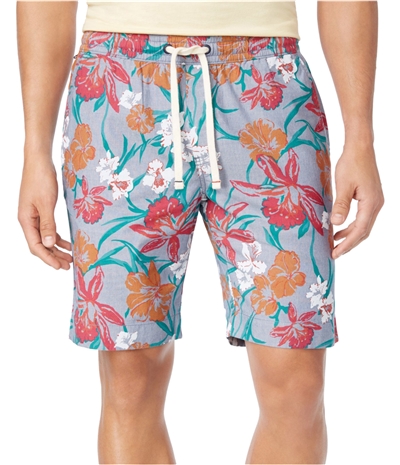Tommy Hilfiger Mens Floral Casual Walking Shorts