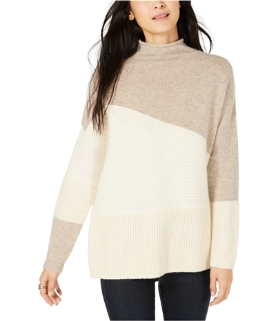 French Connection Womens Coloblocked Pullover Sweater