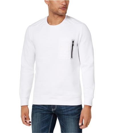 I-N-C Mens Zip-Pocket Sweatshirt
