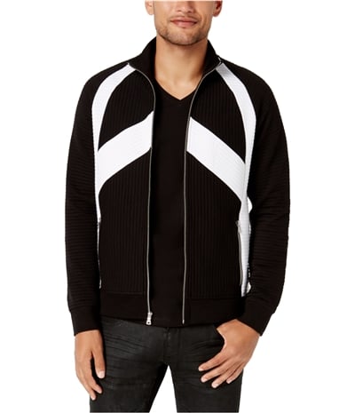 I-N-C Mens Pieced Quilted Jacket