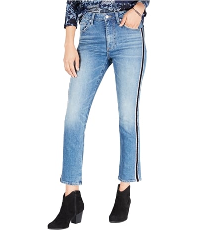 Lucky Brand Womens Varsity Stripe Skinny Fit Jeans, TW2
