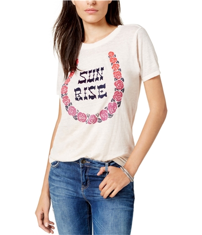 Lucky Brand Womens Sun Rise Graphic T-Shirt