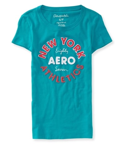 Aeropostale Womens Athletics Logo Embellished T-Shirt