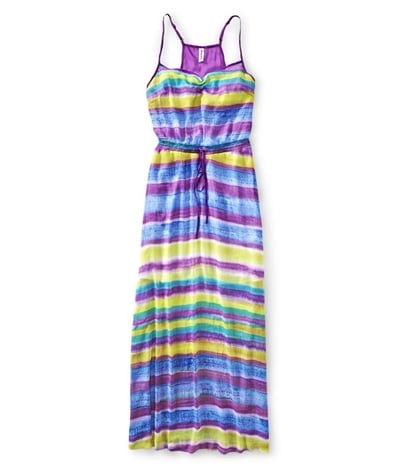 Aeropostale Womens Chiffon Maxi Dress, TW1