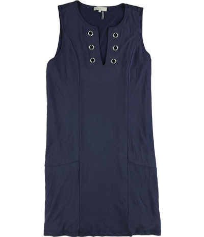 1.State Womens Solid Shift Dress